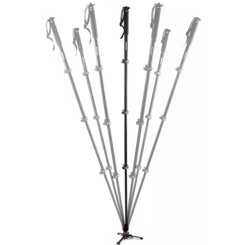 Monopods Manfrotto MVMXPRO500 Alumīnijs Melns