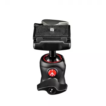 Manfrotto MH490-BH lodveida galva 1/4 collas, alumīnijs, melna, augstums 90 mm, svars 190 g