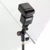 Manfrotto MLH1HS-2 aukstās kurpes slīpuma galva ar gaismas savienojumu un lietussarga turētāju
