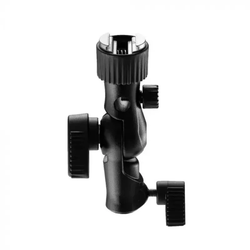 Manfrotto MLH1HS-2 aukstās kurpes slīpuma galva ar gaismas savienojumu un lietussarga turētāju