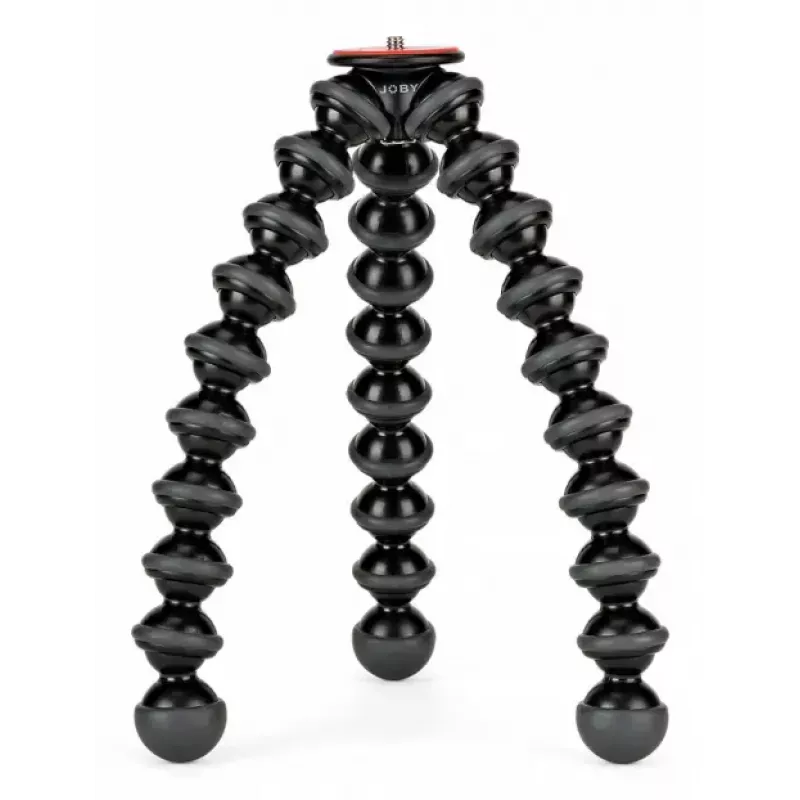 Statīvs Joby GorillaPod 3K digitālajām un filmu kamerām — 3 kājas, maks. slodze 3 kg, maks. augstums 24 cm, melns