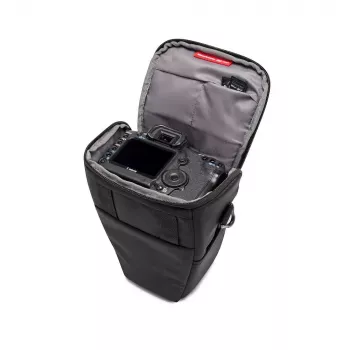 Maciņa Holster Manfrotto MB MA3-H-M Universāla Melna ar Plecu Siksnu