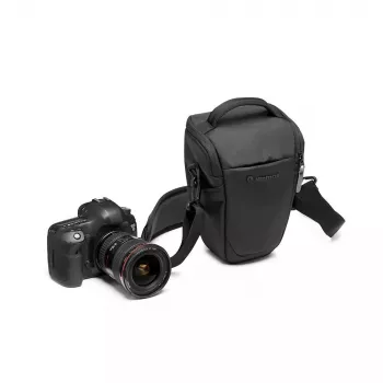 Maciņa Holster Manfrotto MB MA3-H-M Universāla Melna ar Plecu Siksnu