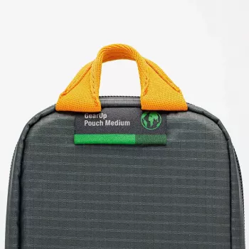 Lowepro Pouch Medium GearUp GL LP37139-GRL Nylon Ripstop Poliesters Oranžs Pelēks 280x45x140 mm