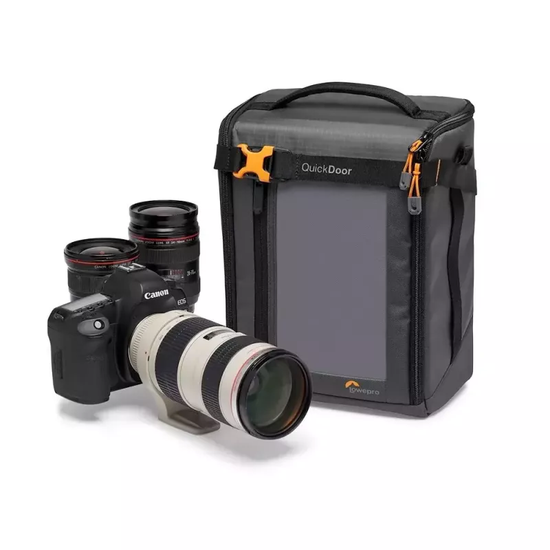 Kompakta kameras organizētājs Lowepro GearUp Creator Box XL II Melns Pelēks