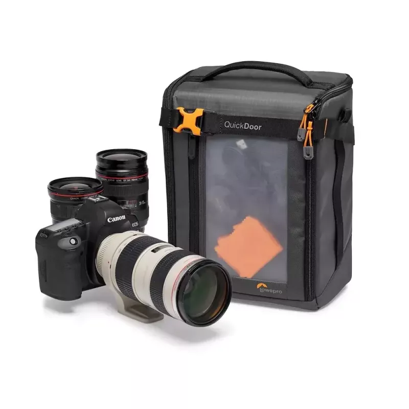 Kompakta kameras organizētājs Lowepro GearUp Creator Box XL II Melns Pelēks