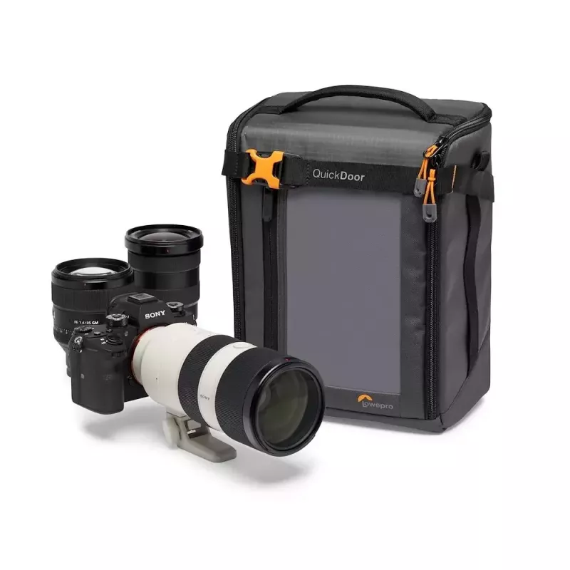 Kompakta kameras organizētājs Lowepro GearUp Creator Box XL II Melns Pelēks