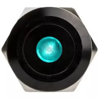 DimasTech Vandalism Switch/Button 22mm Blackline Dot RGB PD219