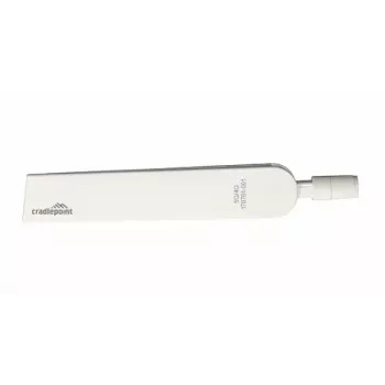 Tīkla antena CradlePoint 170761-001 — 0,6–6 GHz, balta, saderīga ar CBA850-1200M-B un W2000