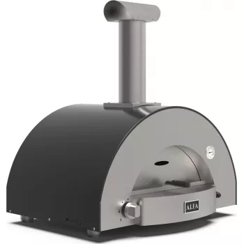 Picas krāsns Alfa Forni Classico 2 Pizze Hybrid Grey FXCL-2P-GGRA — hibrīda krāsns 2 picām, pelēka