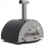 Picas krāsns Alfa Forni Classico 2 Pizze Hybrid Grey FXCL-2P-GGRA — hibrīda krāsns 2 picām, pelēka