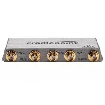 CradlePoint MC400 modems — mobīlais modems, lejupielāde līdz 42,2 Mb/s, augšupielāde līdz 5,76 Mb/s, 256-QAM, sudraba, 104 g