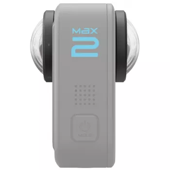 Objektīvu nomaiņas komplekts GoPro MAX2 — rezerves lēcas (2 gab.), uzstādīšanas instruments, mikrošķiedras drāniņa, melns, 25×25×12 mm