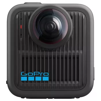 Action kamera GoPro MAX2 ar 8K Ultra HD, 29,5 MP sensors, 100 fps, LCD displeju, GPS, Wi‑Fi — piederumu komplekts