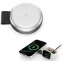 Twelve South ButterFly 2-in-1 viedtālruņa un viedpulksteņa lādētājs Melns/Sudrabs USB bezvadu