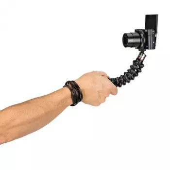 Statīvs JOBY GorillaPod 500 darbības kamerām, 3 kājas, max slodze 0.5 kg, Melns/Pelēks