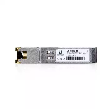 SFP vara raidītājs Ubiquiti UF-RJ45-1G, RJ-45 interfeiss, 1000BASE, 1000 Mbps, līdz 100 m, 0–70°C