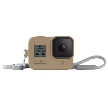 Kameras maciņš GoPro HERO8 Black Sleeve + Lanyard Smilšu krāsā