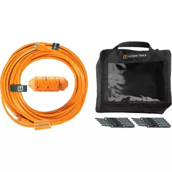 USB-C uz Micro-B kabelis tether tools CUC31B-ORG 9,40 m oranžs