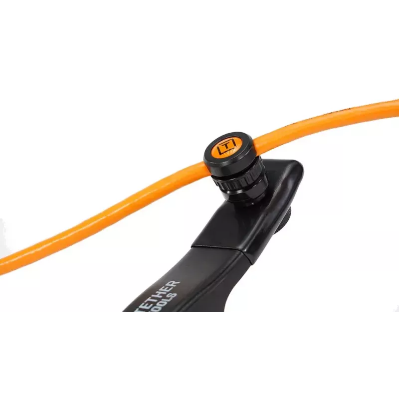Kabeļa turētājs Tether Tools TG080 Melns 1 gab.