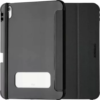 Flip vāciņš OTTERBOX React Series Apple 10,9 collu iPad 10. paaudzei, melns