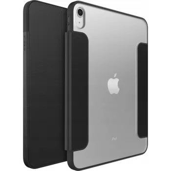 OtterBox Symmetry Folio Series Black — aizsargājošs vāciņš planšetdatoram ar atlokāmu vāku