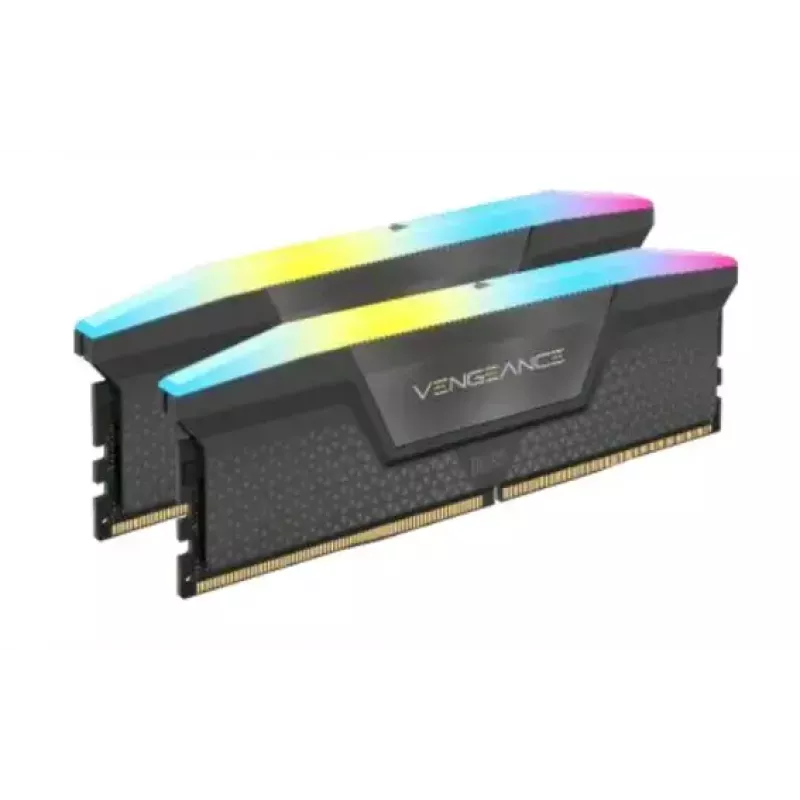 CORSAIR Vengeance RGB DDR5 64 GB (2 x 32 GB) 6000 MT/s CL40 atmiņas komplekts