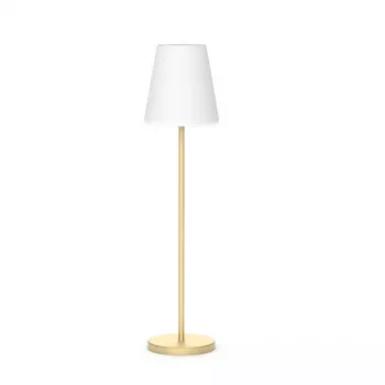 Grīdas LED lampa Newgarden Lola Slim Gold White 10 spuldzes 25000h