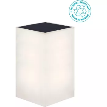 Saules sienas lampa NewGarden WALLY LUMWLP012XXSPNW, kompakts āra apgaismojums 12x12x18 cm