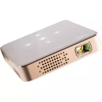 Projektors Kodak Luma 150 Wi‑Fi White‑Gold, pārnēsājams LED piko projektors ar bezvadu savienojumu