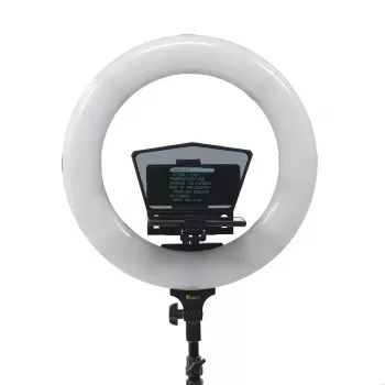 Ikan HomeStream HS-PROMPTER-RL teleprompters ar gredzena gaismu