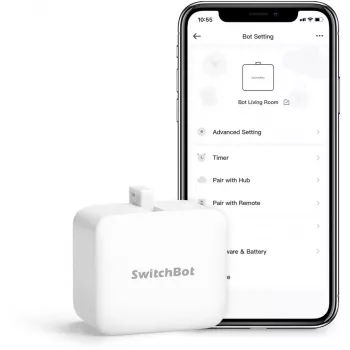 SwitchBot Bot S1W balts - robotskapja spiedējs
