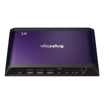 Digitālais mediju atskaņotājs BrightSign XT1145 8K Ultra HD Melns Purpurs