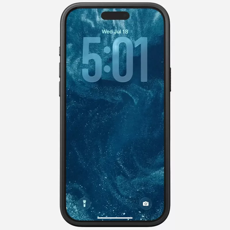Telefona maciņš Nomad Modern iPhone 17 Pro Max, līdz 17,5 cm (6,9 collas), melns