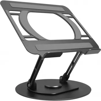Piezīmjdatora statīvs Vision VLM-TL Pelēks Metāls 32cm augstums 360° rotācija