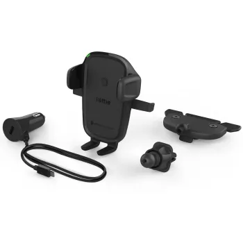 iOttie Easy One Touch 2 viedtālruņa lādētājs melns USB bezvadu ātra uzlāde