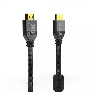 Inca IHD-21 HDMI kabelis 2 m HDMI Type A 3 x HDMI Type A Melns
