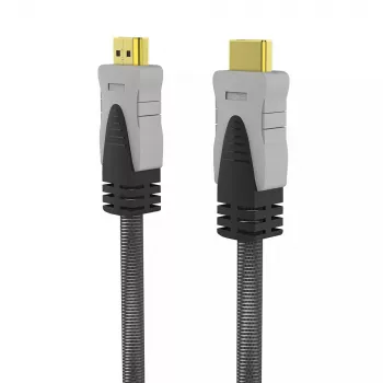HDMI kabelis Inca IHD-03T 3 m HDMI Type A vīrietis-vīrietis Pelēks