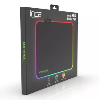 Gamingas peles paliktnis Inca IMP-024 Melns Monohromatisks