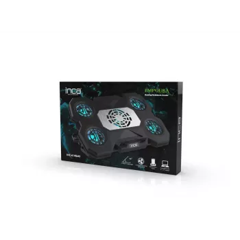Dzesēšanas paliktnis klēpjdatoram INCA INC-614GMS, ergonomisks, kluss