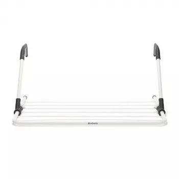 Sienas/durvju žāvētājs Brabantia 102769 Melns Sudrabs 710mm