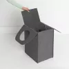 Veļas grozs Brabantia 120381 55 L Taisnstūrveida Melns