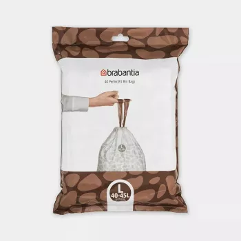 Atkritumu maisi BRABANTIA 138645 40–45 L spaiņiem, 40 gab.