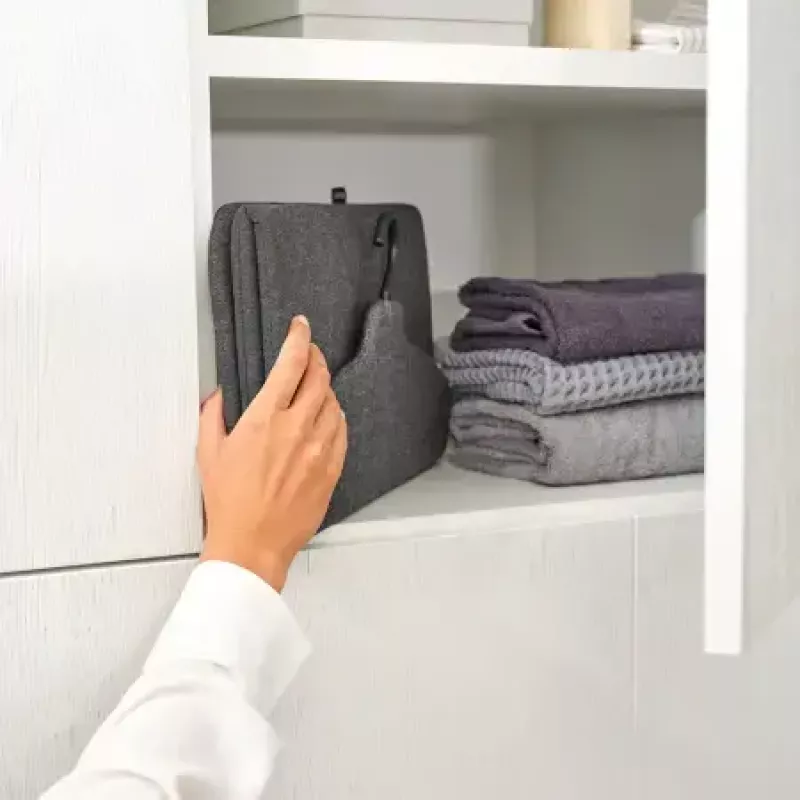Gludināmais dēlis BRABANTIA Foldable Steam Board 40 x 85 cm Melns Piemērots tvaika gludeklim Svars 100 g
