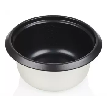 Rīsu plīts Tristar RK-6146 — 1 L, 400 W, melns/sudrabs
