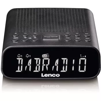 Atskaņotājs Lenco CR-606BK melns, piedziņa ar siksnu, USB