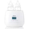 Pudeļu sildītājs Alecto BW700TWIN — dubults 3-in-1 elektriskais pudeļu sildītājs, 512 W, 230 V, balts