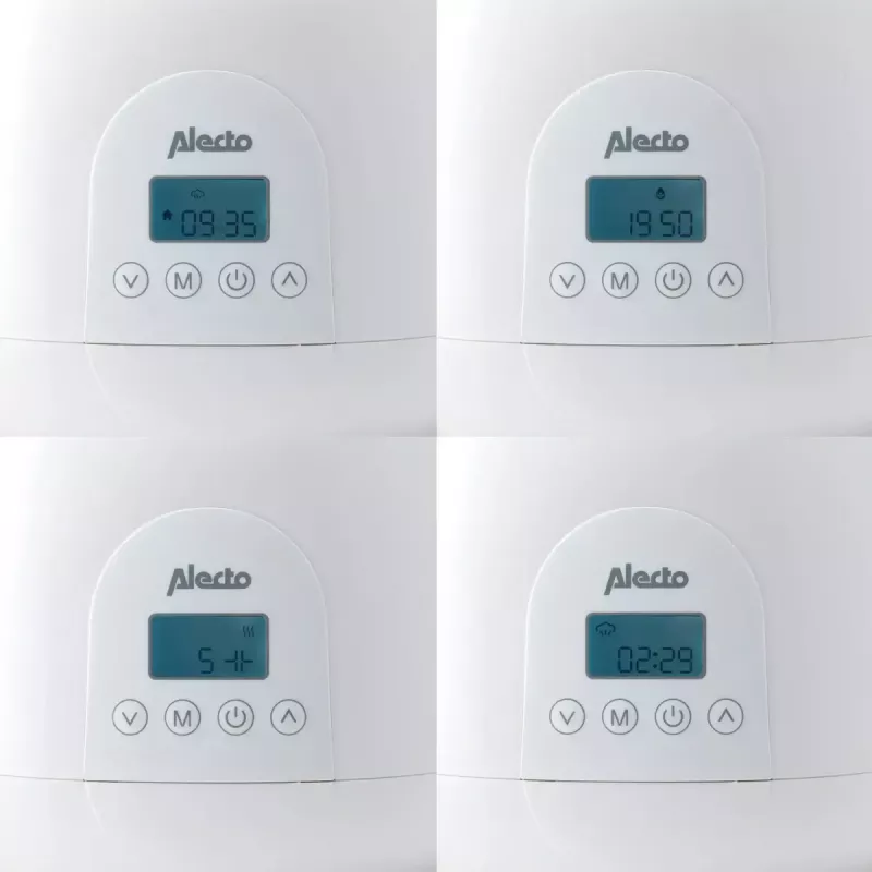 Pudeļu sildītājs Alecto BW700TWIN — dubults 3-in-1 elektriskais pudeļu sildītājs, 512 W, 230 V, balts