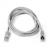 Tīkla kabelis Gembird PP6A-LSZHCU-1.5M RJ-45 Cat6a 1.5m Pelēks