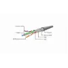 Tīkla kabelis Gembird Cat6 F/UTP (FTP) 0,25 m, RJ-45 uz RJ-45, balts